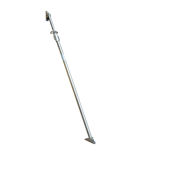 Slanted prop | galvanized | Adjusting range 304 cm - 535 cm